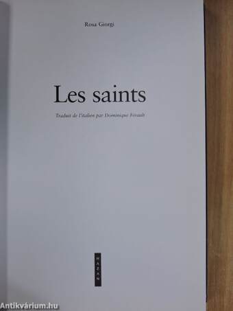 Les saints