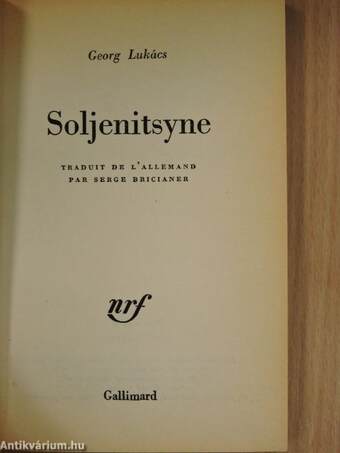 Soljenitsyne