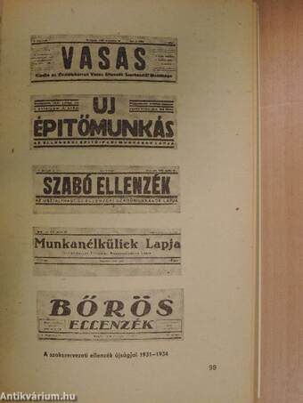 Előadások a magyar forradalmi munkásmozgalom történetéből