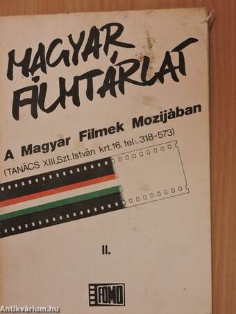 Magyar filmtárlat a Magyar Filmek Mozijában II.
