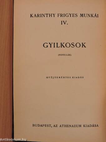 Gyilkosok 