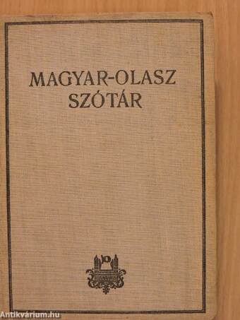 Magyar-olasz szótár