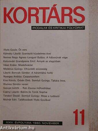 Kortárs 1980. november