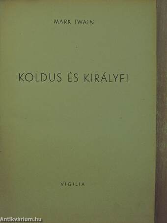 Koldus és királyfi