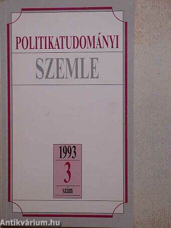 Politikatudományi Szemle 1993/3.