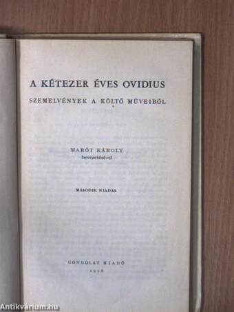 A kétezer éves Ovidius