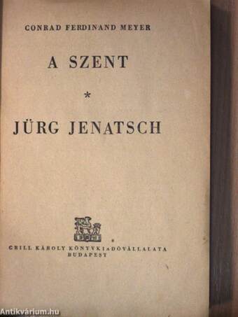 A szent/Jürg Jenatsch