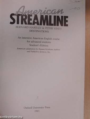 American Streamline - Destinations - Student's Book/Workbook A