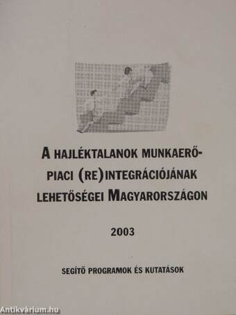 A hajléktalanok munkaerőpiaci (re)integrációjának lehetőségei Magyarországon 2003