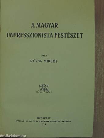 A magyar impresszionista festészet