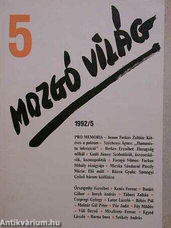 Mozgó Világ 1992. május