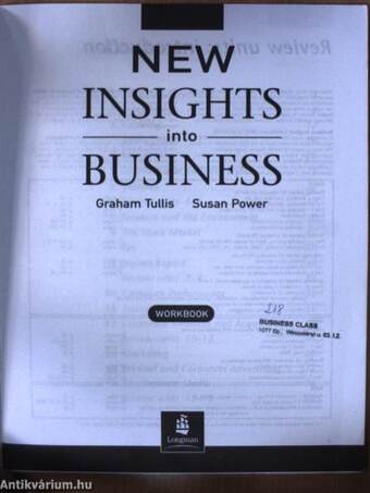 New Insights into Business - Workbook