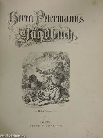 Herrn Petermanns Jagdbuch (gótbetűs)