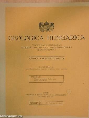 Geologica Hungarica - Series Palaeontologica 5.