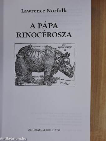 A pápa rinocérosza