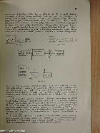 A korszerű repülőrádiókészülékek építése és vizsgálata