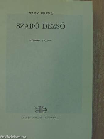 Szabó Dezső