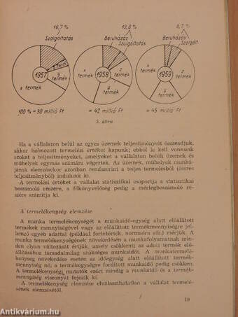 A vállalat tevékenységének elemzése