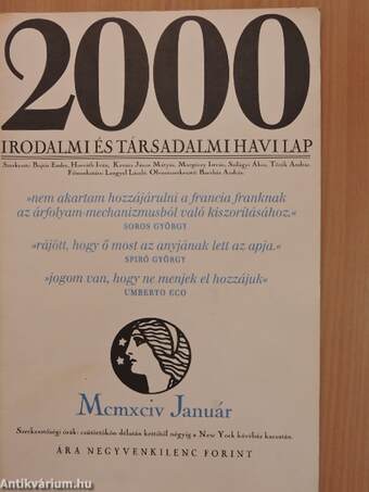 2000 1994. (nem teljes évfolyam)