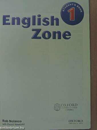 English Zone 1. - Student's Book