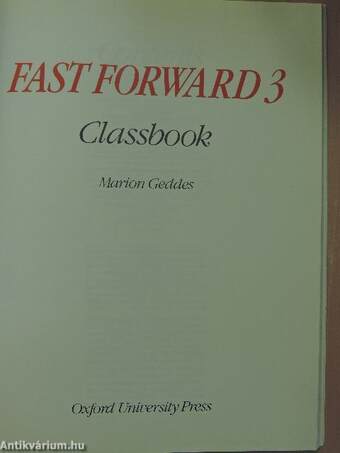 Fast Forward 3. - Classbook