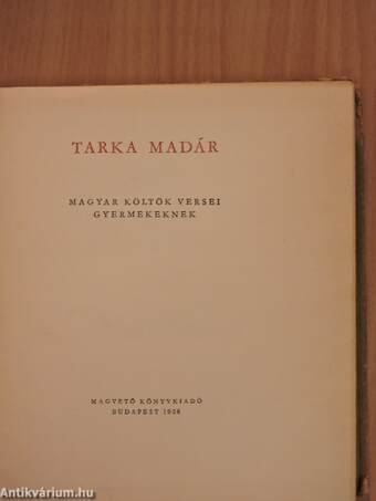 Tarka madár