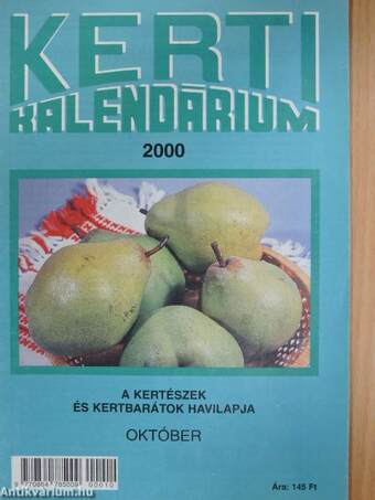 Kerti Kalendárium 2000. október