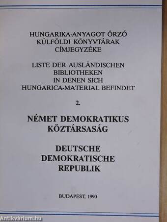 Német Demokratikus Köztársaság