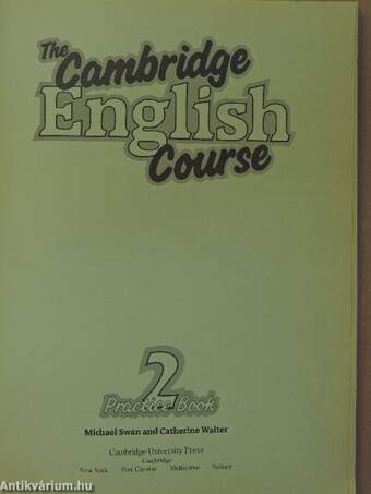 The Cambridge English Course 2. - Practice Book