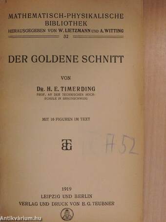 Der goldene Schnitt