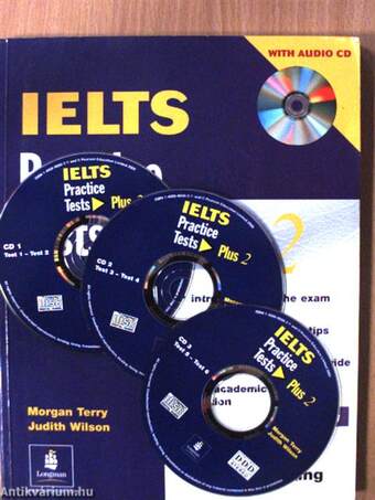 IELTS Practice Tests Plus 2 with key - 3 db CD-vel