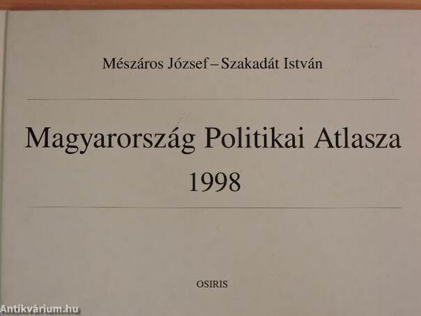 Magyarország Politikai Atlasza 1998