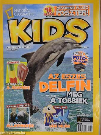 National Geographic Kids 2011. augusztus-szeptember