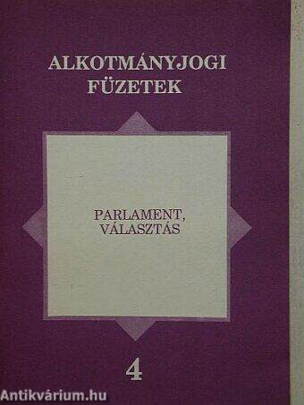 Parlament, választás