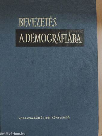 Bevezetés a demográfiába