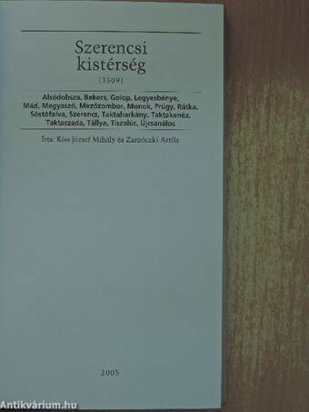 Szerencsi kistérség (3509)