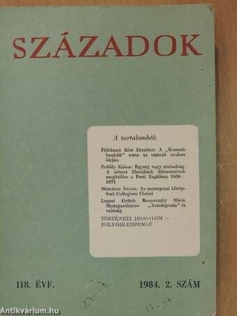 Századok 1984/2.