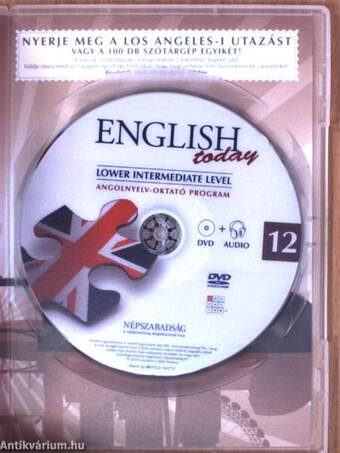 English today Lower Intermediate level 12. - DVD-vel