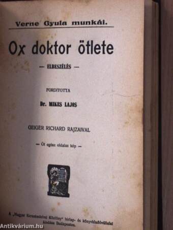 A Begum ötszáz milliója/Ox doktor ötlete