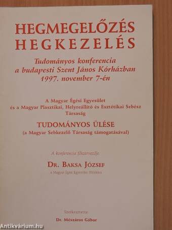 Hegmegelőzés, hegkezelés