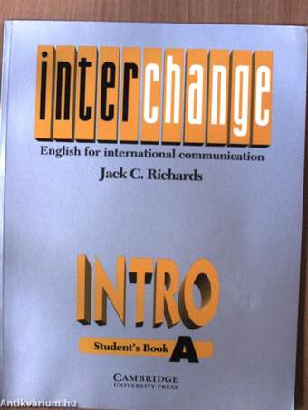 Interchange intro - Student's Book A/Workbook