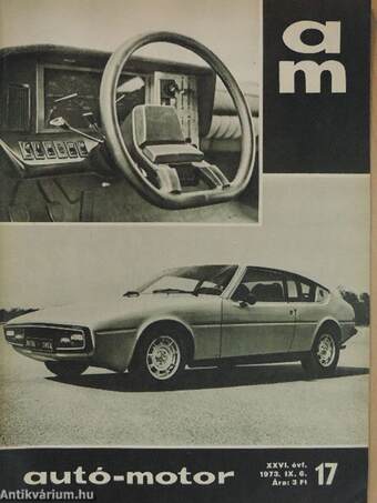 Autó-Motor 1973. szeptember 6.