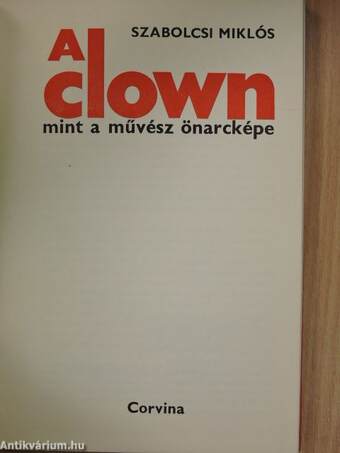 A clown, mint a művész önarcképe