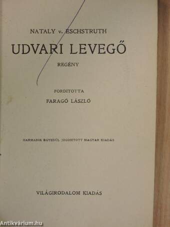 Udvari levegő