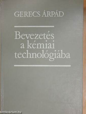 Bevezetés a kémiai technológiába