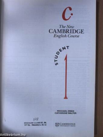 The New Cambridge English Course - Student 1