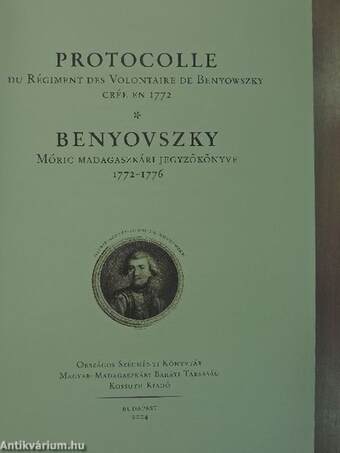 Benyovszky Móric madagaszkári jegyzőkönyve 1772-1776