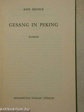 Gesang in Peking