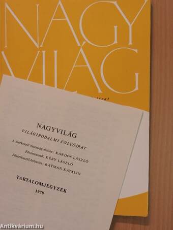 Nagyvilág 1979. január-december