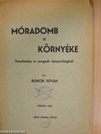 Móradomb és környéke